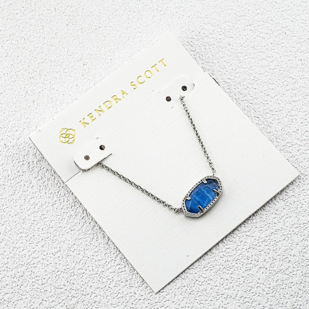 Kendra Scott Light Blue Cat��s Eye Necklace